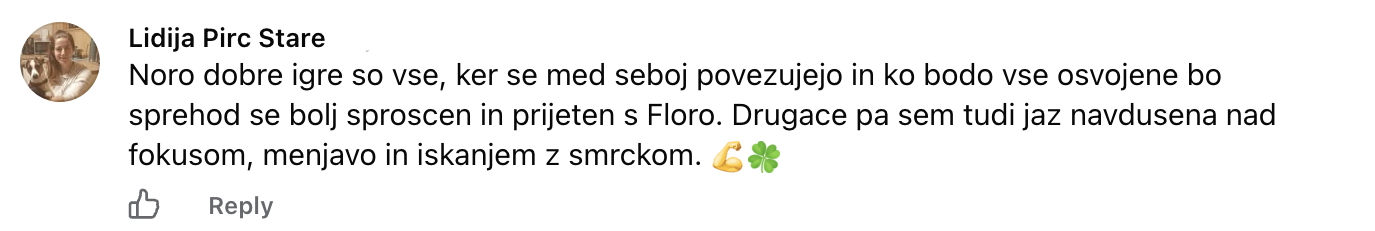 Mnenje Lidije Pirc Stare