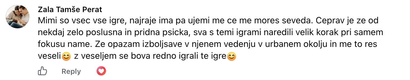 Mnenje Zale Tamše Perat