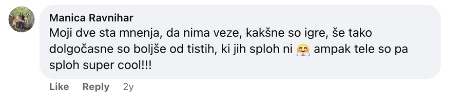Mnenje Manice Ravnihar